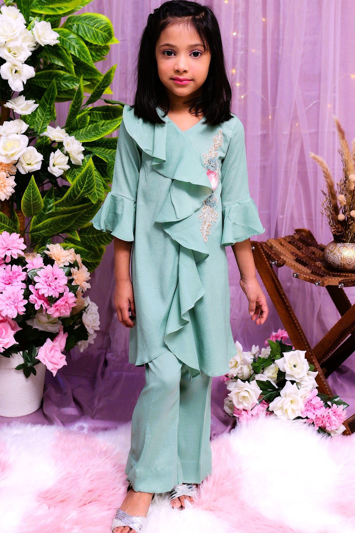 formal 2 piece shirt & trouser